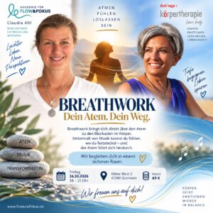 Inner Journey &ndash; Breathwork &ndash; Dein Atem. Dein Weg. | 16.10.2026 | Quirnheim